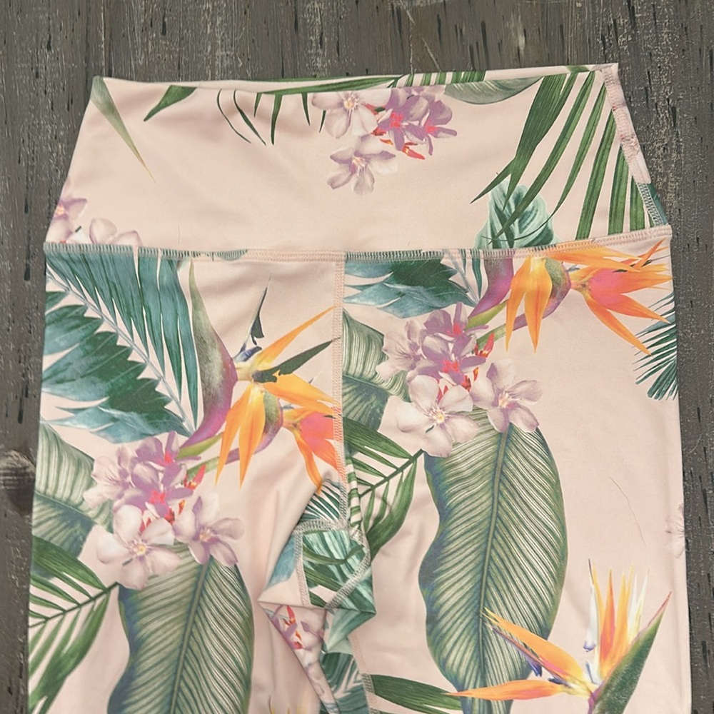 Spiritual Gangster Tropical Palm Print Leggings - Picture 6 of 9